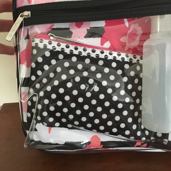 Modella Travel Cosmetics Bag with Bottles - Picture 4 of 6